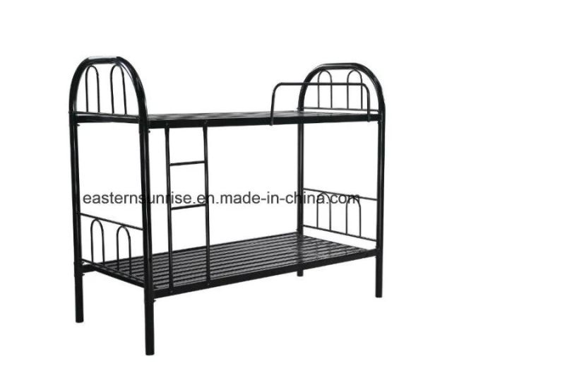 Dormitory Steel Kids Bunk Beds Children Bedroom Furniture Metal Loft Double Bed