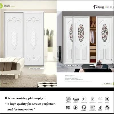 Hot Sale Luxury PVC Sliding Door Closet