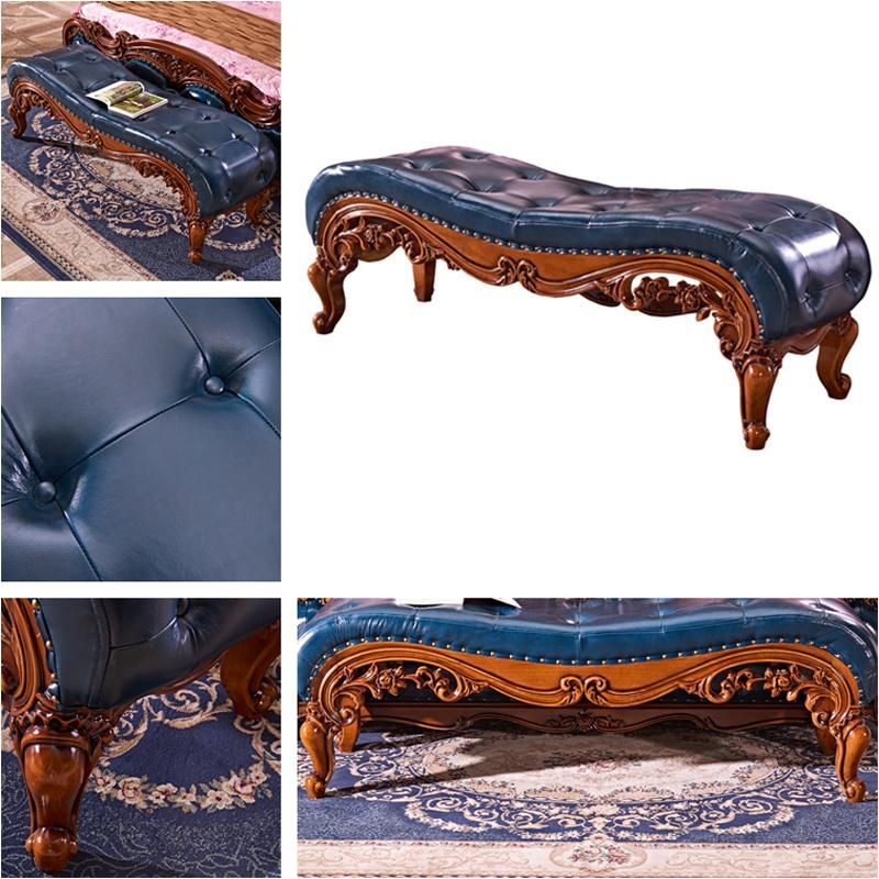 Bedroom Furniture Leather Bed Bench in Optional Furnitutre Color