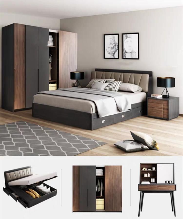 Modern Home Hotel Cabinet Living Room Furniture Bedroom Wooden Wardrobe