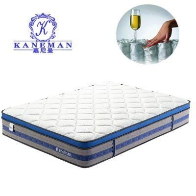 OEM Dream World Memory Foam Compressed Pocket Coil Mattress Factory in China