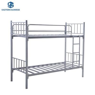 School Furniture Adult Heavy Duty Wrought Iron Steel Metal Bunk Bed