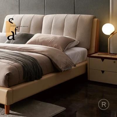 Nordic Simple Soft #Bed Master Bedroom #Furniture 0175