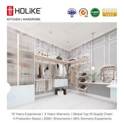 Holike Modern Bedroom Wardrobe Luxury Walk in Closet Furniture