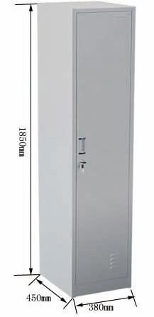 Simple Design Steel 1 Door One Tier Locker
