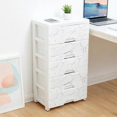 46L5l High Quality Home Durable Hollow out Multilayer Plastic Drawer Storage Cabinet