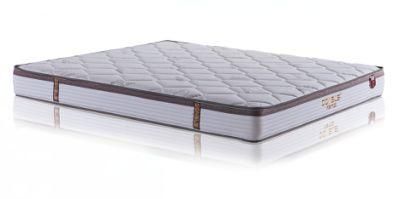 Knitted Fabric Comfortable King Size Pocket Spring Mattress