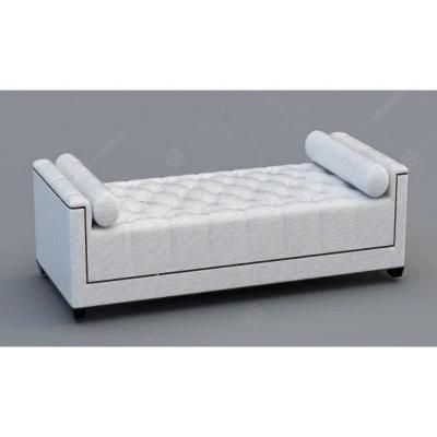 Foshan Manufacturer Hotel Bedroom Bed Bench Stool Furniture