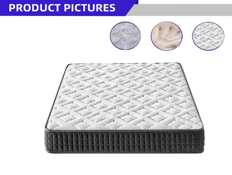 Hotel Bedroom Furniture Bed Mattress Soft Spring Memory Foam Mattress