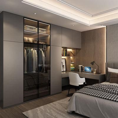 Modern Bed Rooms Wall Cupboard Wardrobes Cabinet Design Custom Bedroom Wood Closet Wardrobe