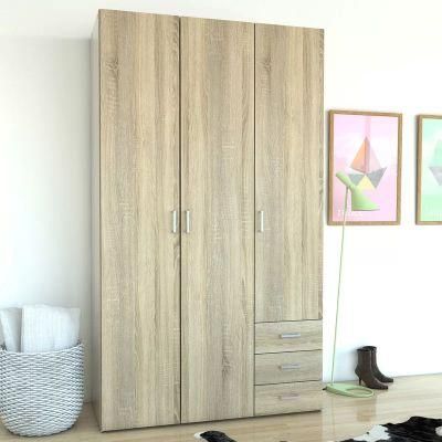 Modern Wooden MDF Home Closet Cabinet Bedroom Wardrobe (HF-WF05071)