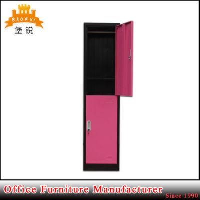 2 Tier Office School Metal Locker Students Storage Cabinet