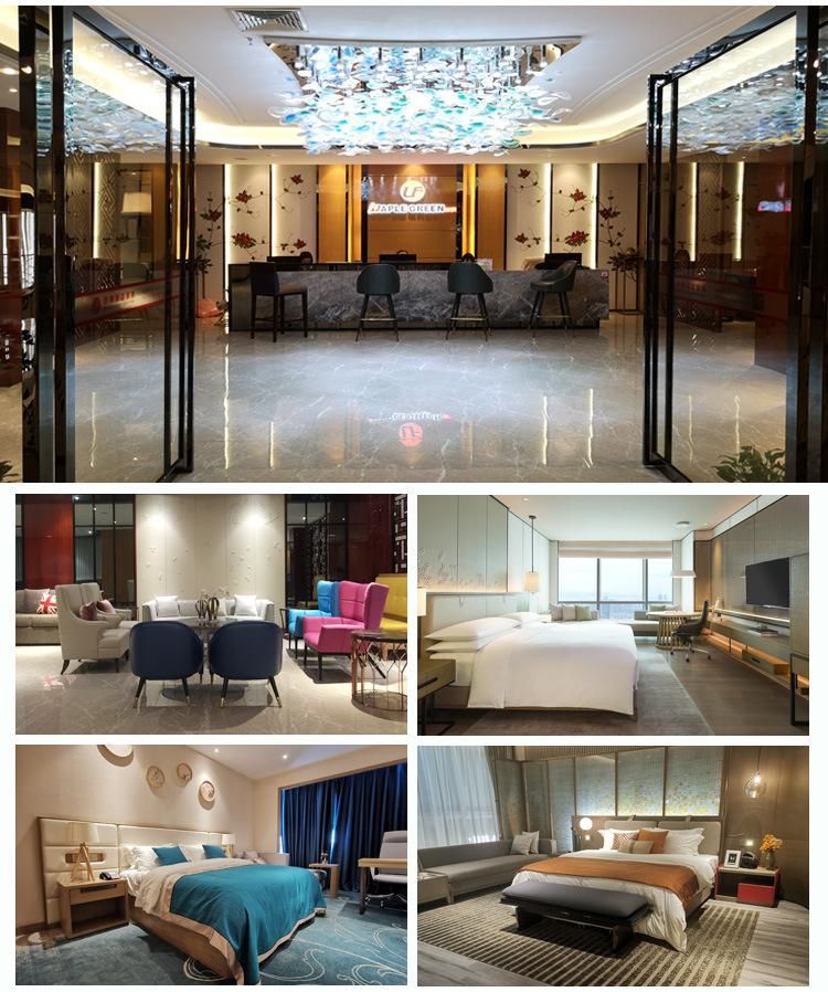 5 Star Hotel Manufacturer Modern Style Wooden Hotel Bedroom Furniture