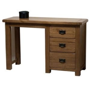 High Quality Solid Oak 3 Drawer Dressing Table