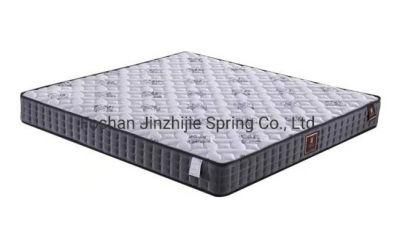 Mattress Euro-Top Latex Memory Foam Pocketed Coil-Spring Mattress for Hotel-Home-Bedroom-Furniture