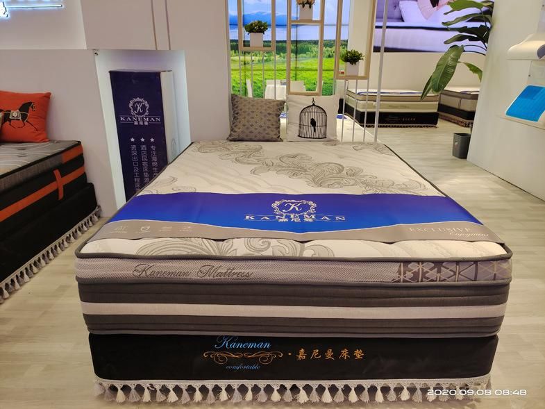 Kaneman Wholesale Box Package Royal Comfort King Size Pocket Spring Mattress
