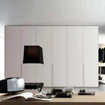 Customized Simple Solid Wood Large Bedroom Wardrobe