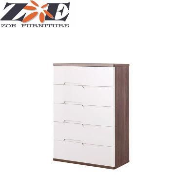 Modern MDF Chest of Five Drawers