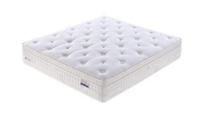 Medium Soft Super Star Hotel Micro-Coil Bed Latex Soft Pocket Spring Mattress