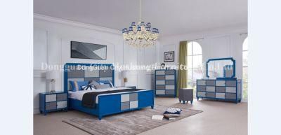 Bedroom Furniture Sets Including Bed/Beside Table/Wardrobe