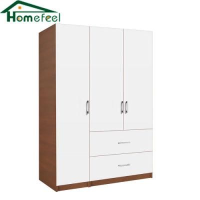 Hot Sale Indoor Wooden Home Furniture Storage Clothes Wardrobe