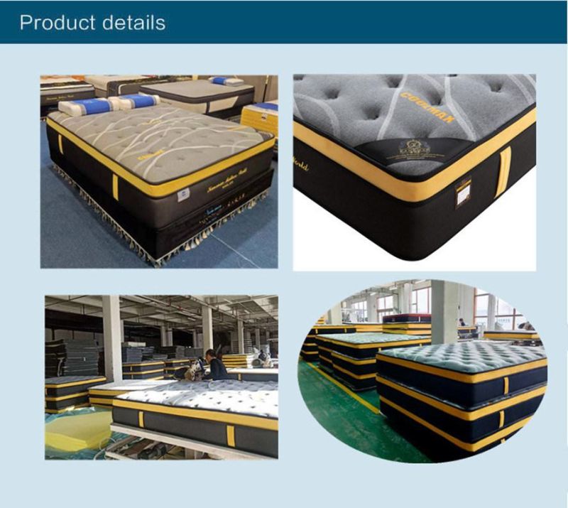 Cheap Spring Mattress Foam Mattress Flat Mattress in Pallet
