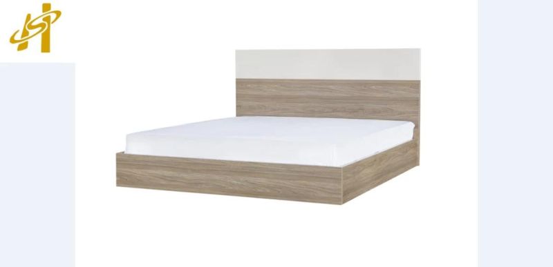 Simple Design Melamine Bedroom Furniture with Cheap Price Made in China