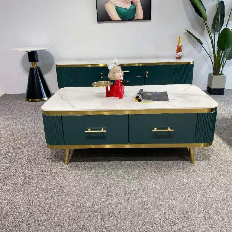 TV Table Living Room Furniture Coffee Table Luxury
