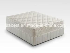 Pure White Spring Mattress for Sale ABS-1804