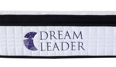 Pillow Top Gel Memory Foam Dreamleader/OEM Compress and Roll in Carton Box Walmart Backcare