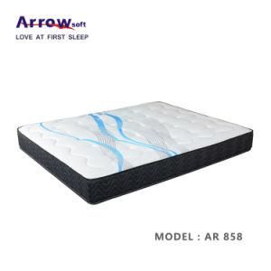Cool Gel Memory Foam Pocket Spring Mattress with Independent Coil Full Size High Quality Pocket Spring Mattress
