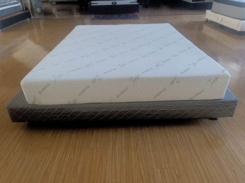 Bamboo Knitted Fabric Cool Sleeping Gel Memory Foam Mattress