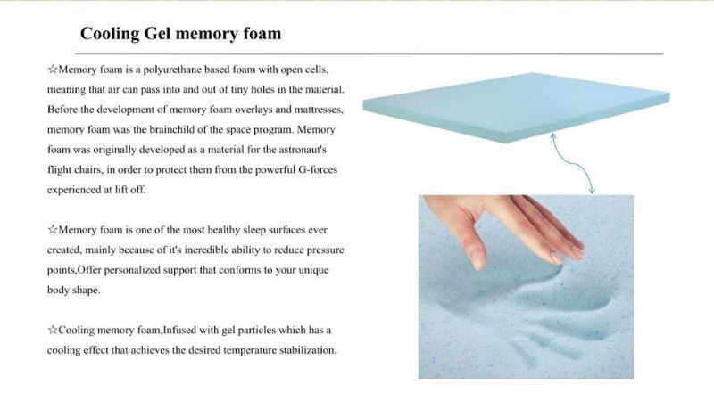 King Size Wholesale Luxury Rolled Packing Spring Mattress