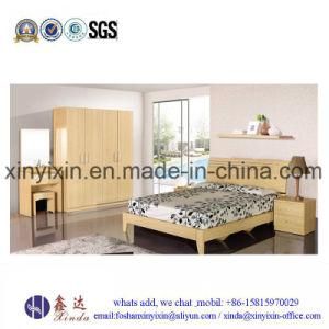 Wooden Bed Modern Apartment Hotel Bedroom Furniture (SH039#)