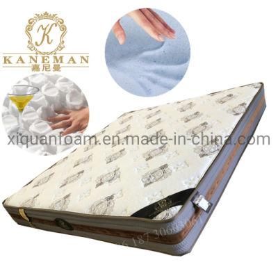 King Size Memory Foam Mattress Compress Pocket Spring Coil Mattress