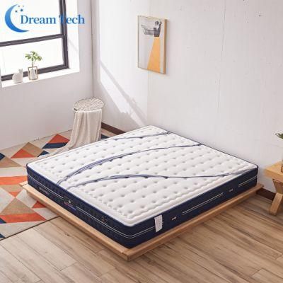 Factory Custom Wholesale Eco Friendly Pocket Spring High Density Latex Foam Best Mattress