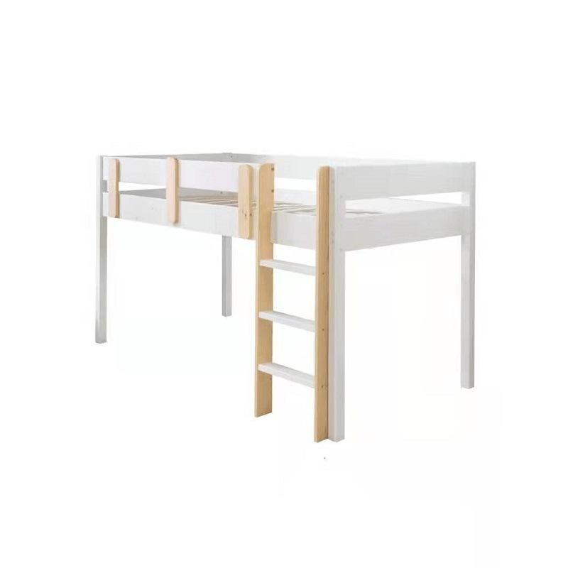 Home Simple China Wholesale Solid Wood Half Height Bed Bedroom Furniture