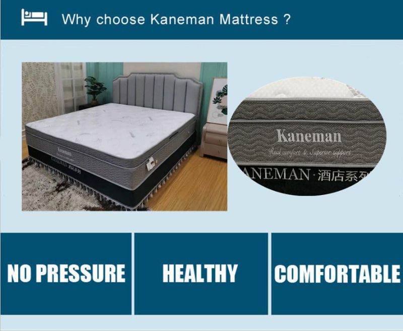 Hot Sale Pocket Spring Mattress Super Luxury Hotel Mattress Factory Supply