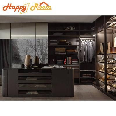 China Manufacture Customized Aluminium/Aluminum Walk in Closets L Shape Closets