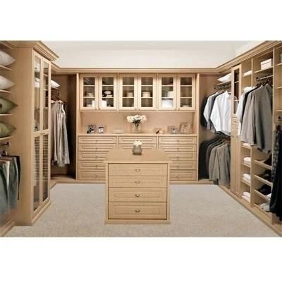 Villa Luxury Bedroom Furniture Walk-in Closet Customized Wardrobe