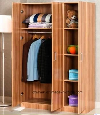 Simple Wood Modern Assembling Wardrobe