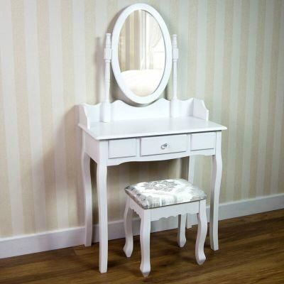 Dressing Table Set with Mirror