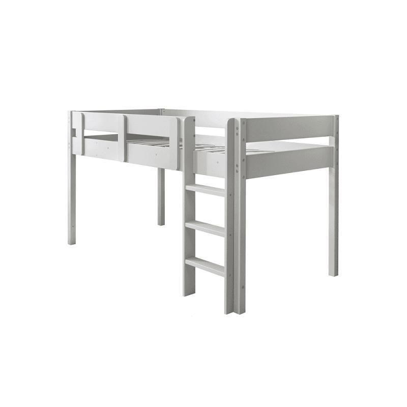 Home Simple China Wholesale Solid Wood Half Height Bed Bedroom Furniture