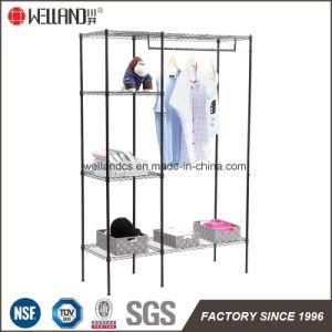 Adjustable Steel Bedroom Furniture Garment Closet Rack