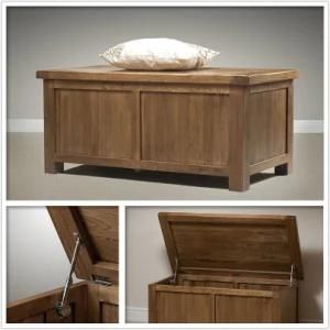 Solid Oak Wooden Storage Blanket Box (HSRU0018)