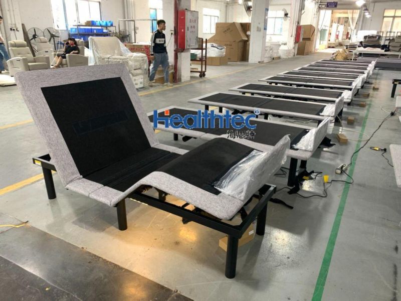 Factory Modular Ergonomic Bedroom Base Bed Frame Electric Single