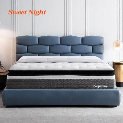 Korean Folding Korean Full Size King Bed Compressed Hotel Natural Latex Mattress