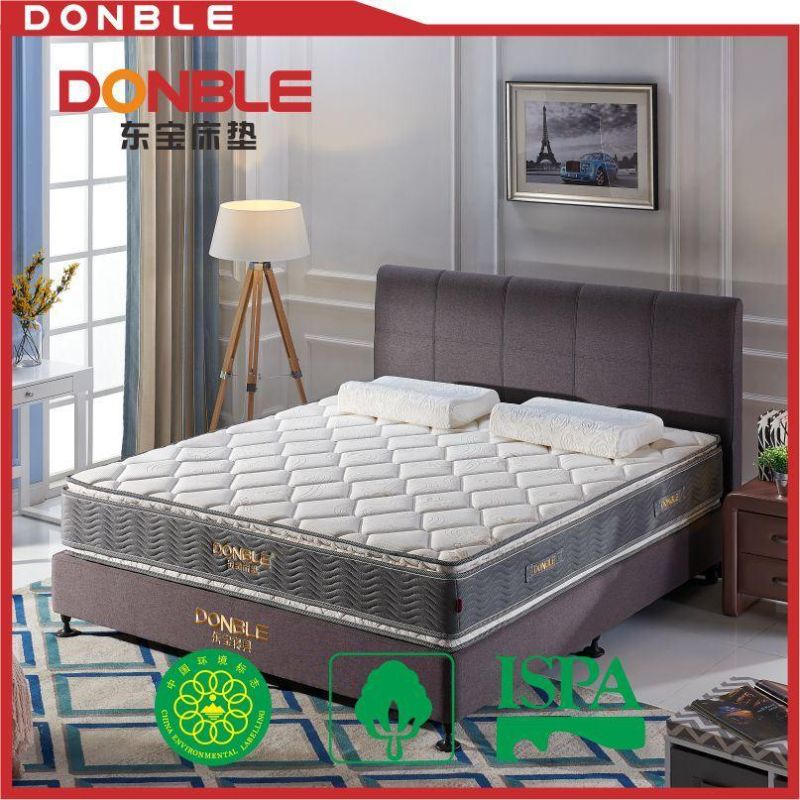 Fire Resistance High Density Memory Foam Pocket Spring Mattress