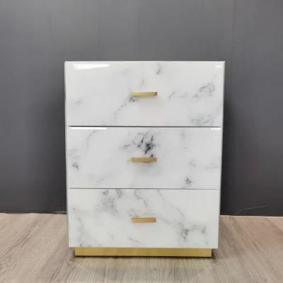 Excellent Workmanship High Quality Simple Style Small MDF Nightstand