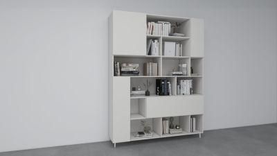 Factory Wholesale Cheap Price Fashion Design High Quality Wooden Furniture Living Room Furniture Multifunctional Bookcase